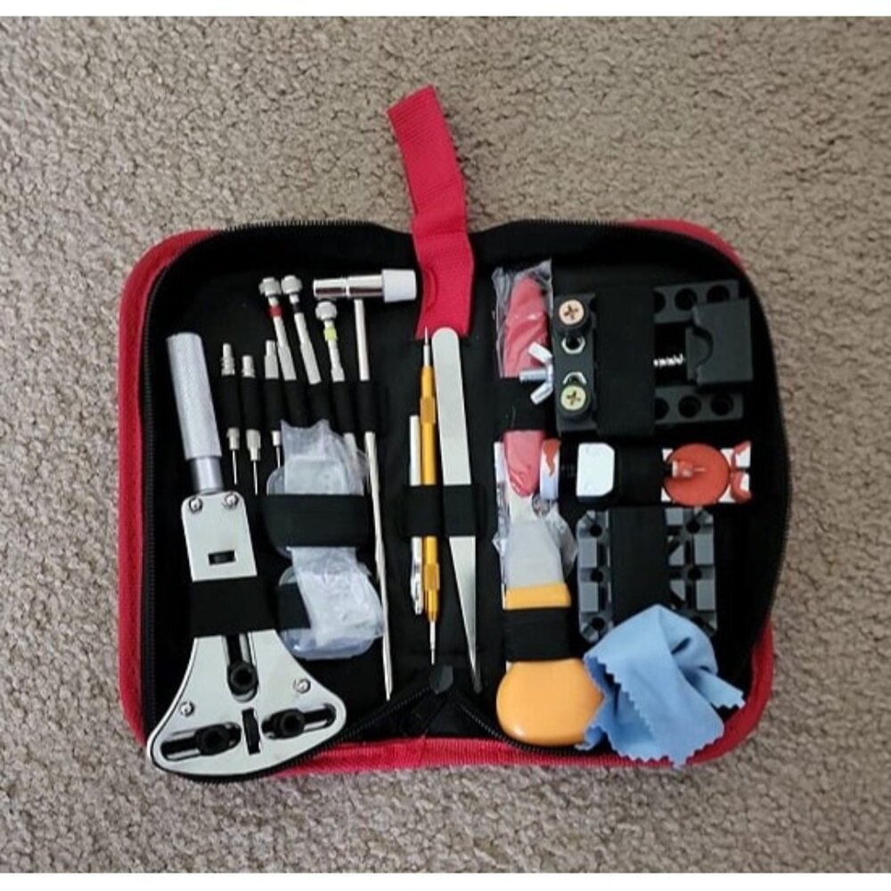 New Watch Repair Kit, Watch Band Link Removal Tool, Spring Bar Tool Set